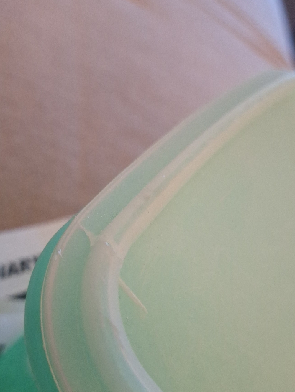 Tupperware Green Rectangular Airtight Food Storage Container - Picture 6 of 6